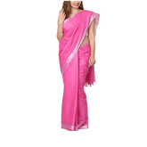 Khadi Linen Saree M J HANDLOOM